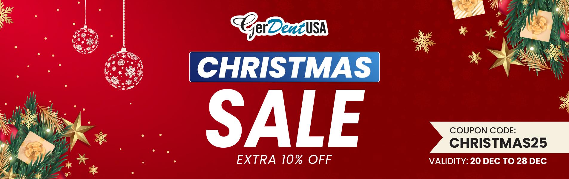Christmas Sale banner 2025 Desktop