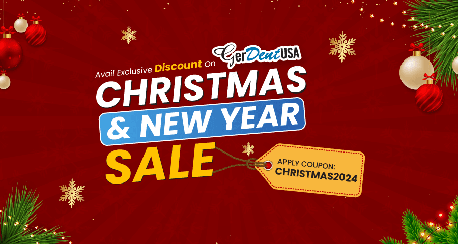 Avail Exclusive Discount on GerDentUSA Christmas and New Year Sale