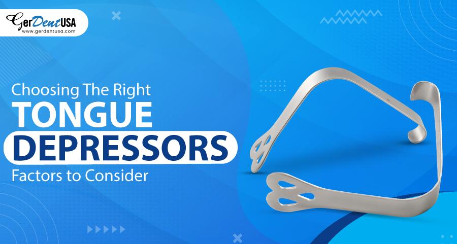 Choosing The Right Tongue Depressors: Factors to Consider