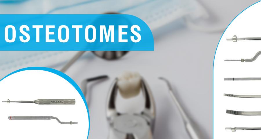 Osteotome Dental Instruments for Dental Implant Surgery