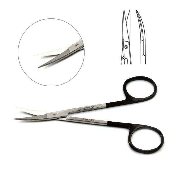Iris Gum Scissors 11.5cm, Curved SuperCut