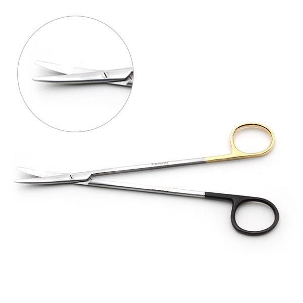 Metzenbaum Scissors 14cm (5 1/2") Curved Super Sharp, TC Insert Jaws