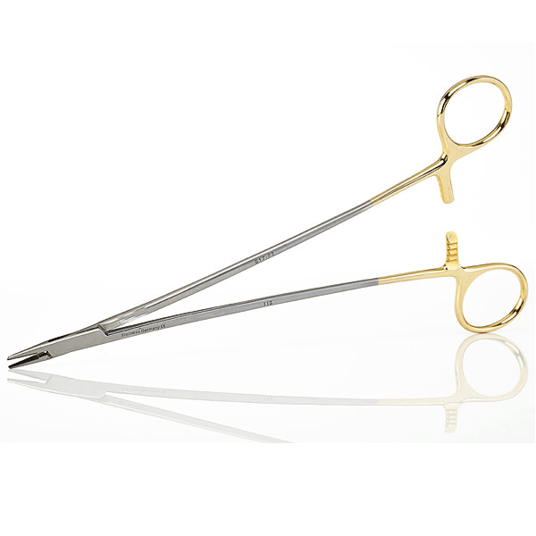Debakey Needle Holder TC Insert Jaws 6" 15cm