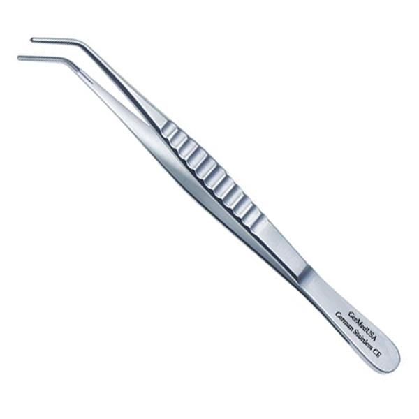 Atraumatic Debakey Forceps Non Crushing Curved 18cm