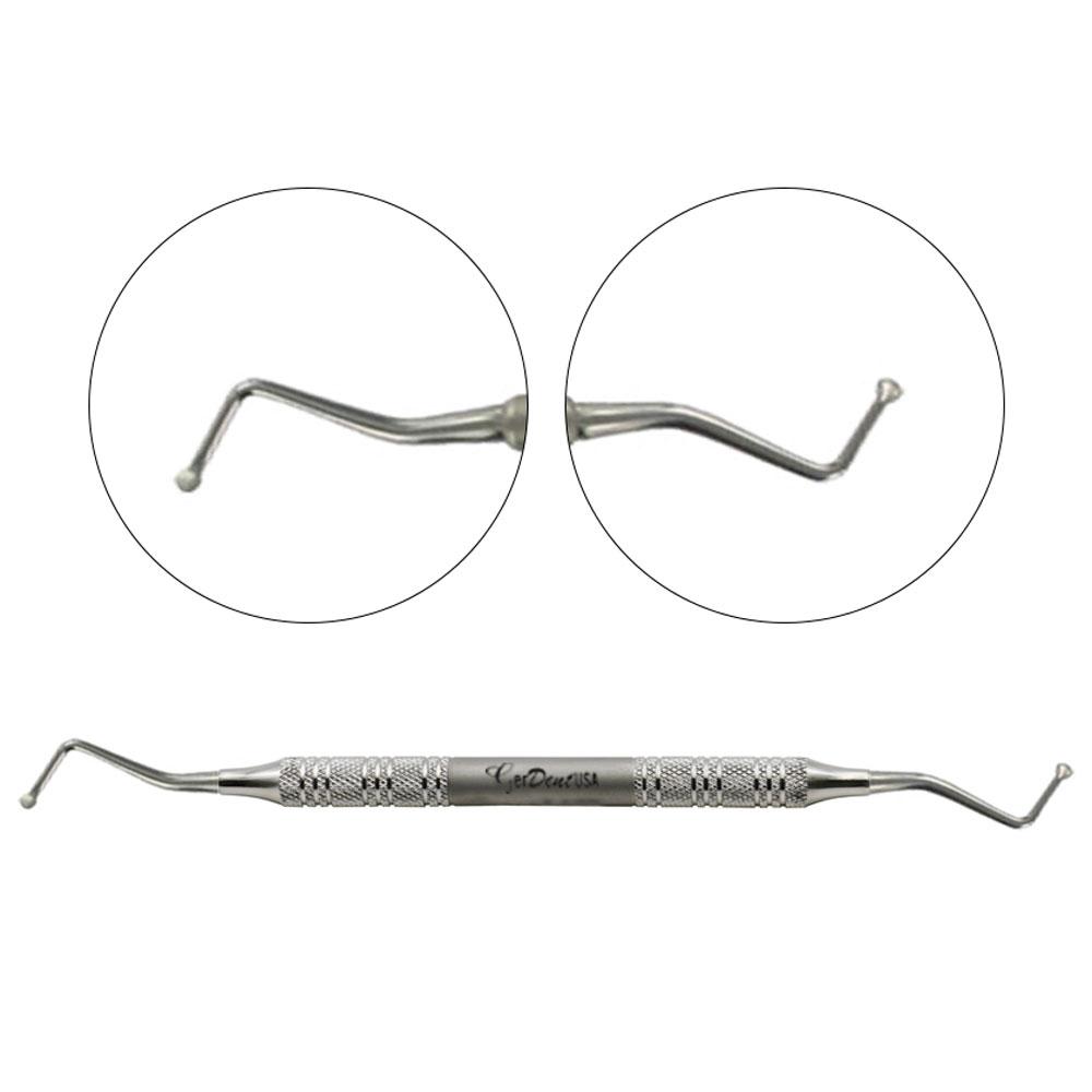 Double Ended English Pattern Excavator EXC-125126, 3.0mm