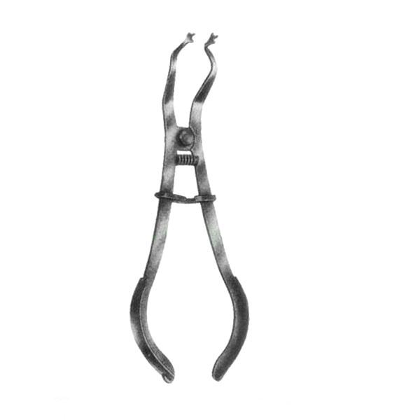 Ivory Light Weight Rubber Dam, 17cm