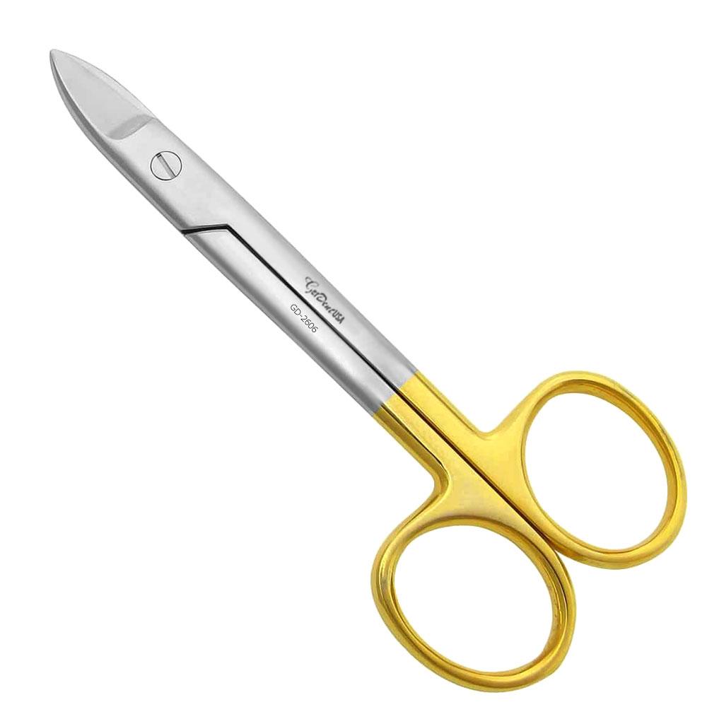 Crown Scissors Pedodontic Straight 9cm Tungsten Carbide