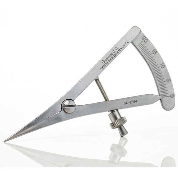 Castroviejo Caliper 8.5cm, Straight