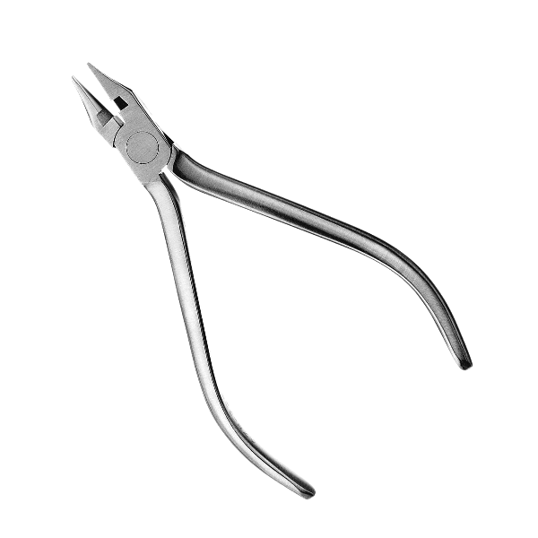 Bird Beak Orthodontic Plier TC with Cutter Insert Jaws