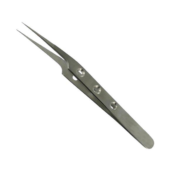 Tweezer Tissue Forceps 11.5cm Slightly Angled Tip