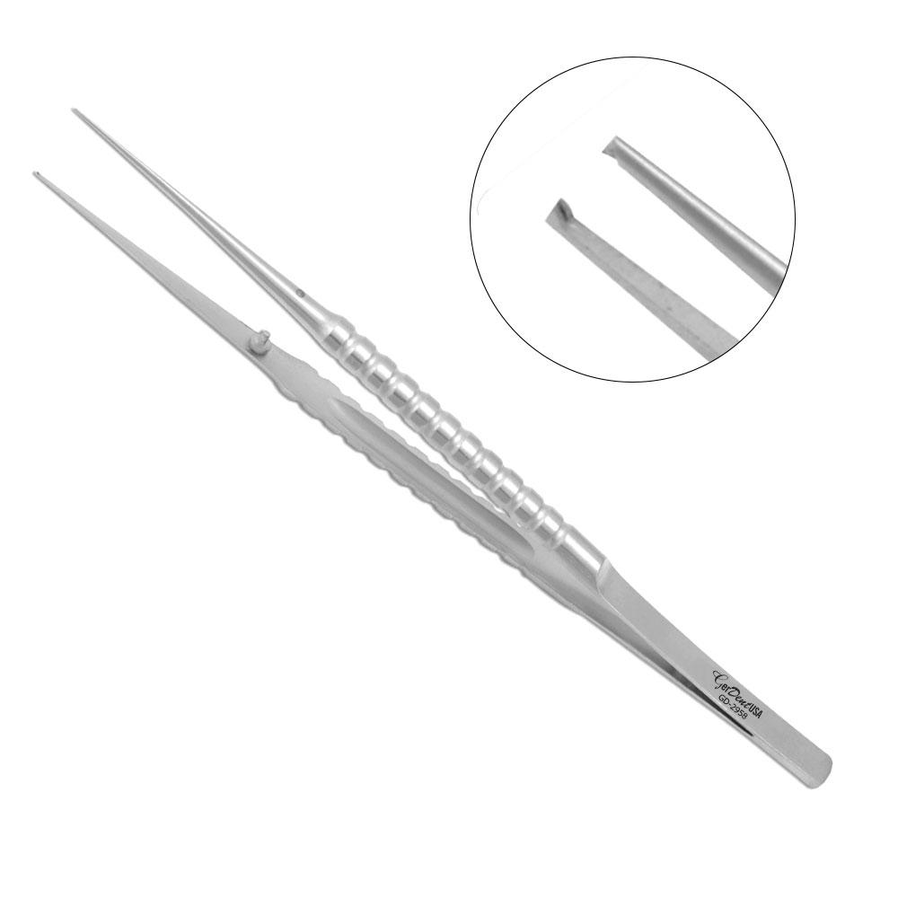 Tweezer Tissue Forceps Micro Suture 16cm