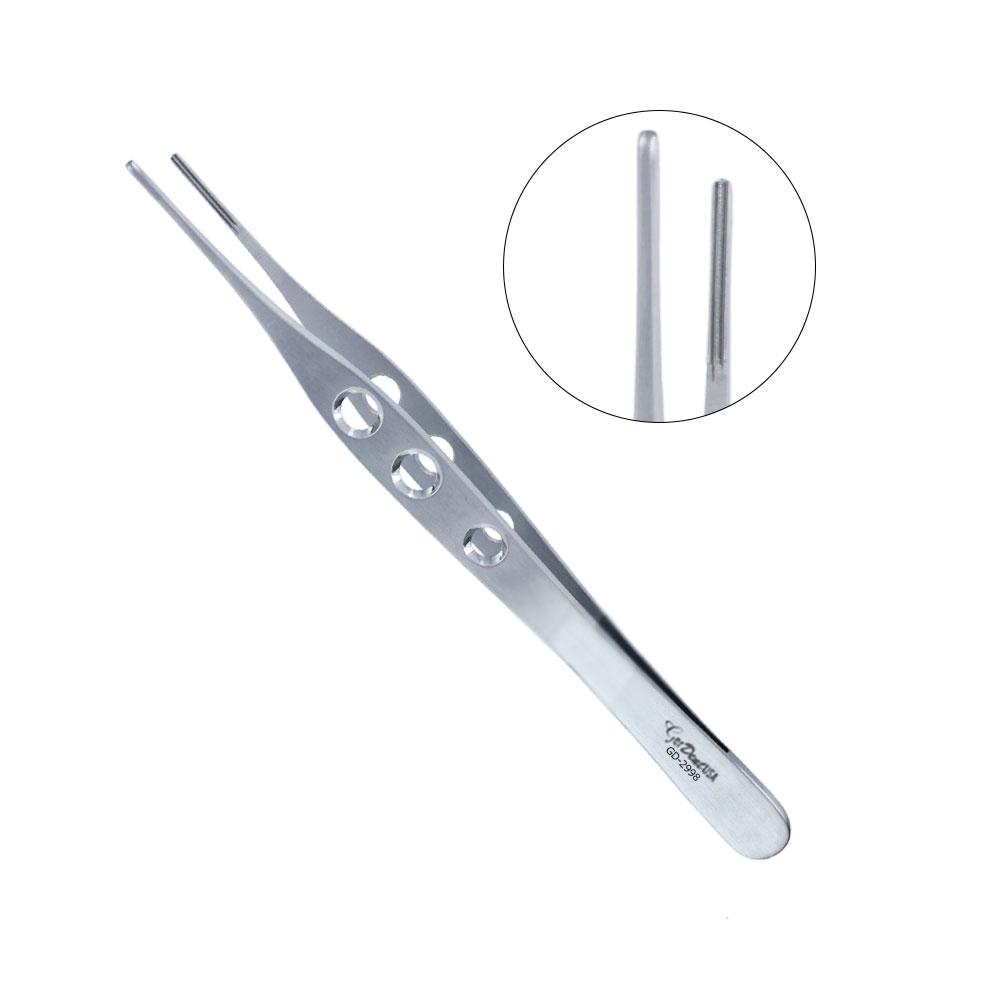 Atraumatic Debakey Tweezer Tissue Forceps Straight 18cm