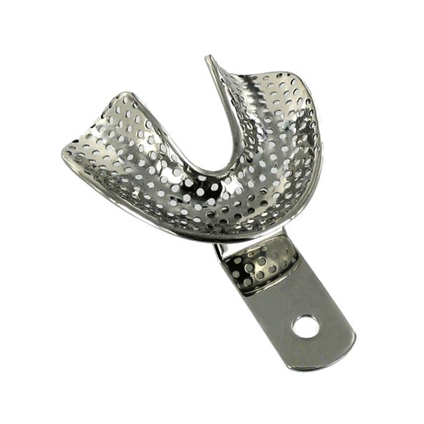 Impression Tray Perforated Denture, Lower XL