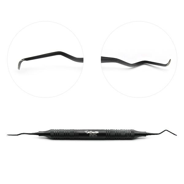 Gracey Curette, Mini Pediatric Non Reflective 3/4