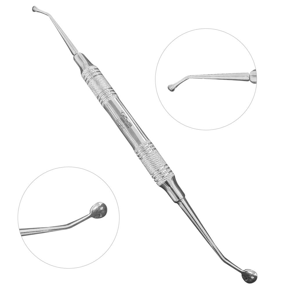 Bone Curettes Molt No. 2/4 Right Double Ended
