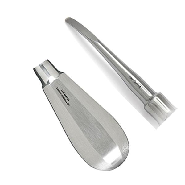 Glux Luxating 3mm Curved, Small Handle Extra Delicate