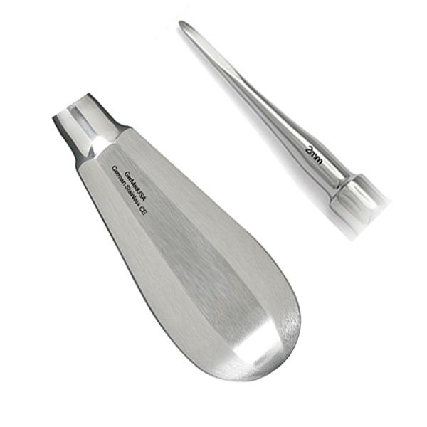 Glux Luxating 4mm Straight, Small Handle Extra Delicate