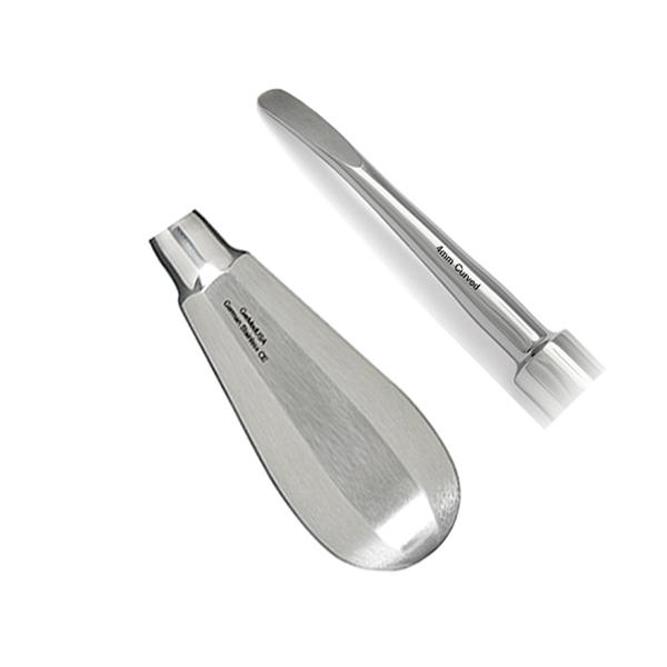 Glux Luxating 4mm Curved, Small Handle Extra Delicate