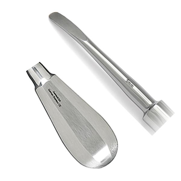 Glux Luxating 5mm Curved, Small Handle Extra Delicate