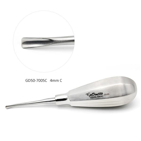 Glux Luxating 4mm Curved, Short Handle