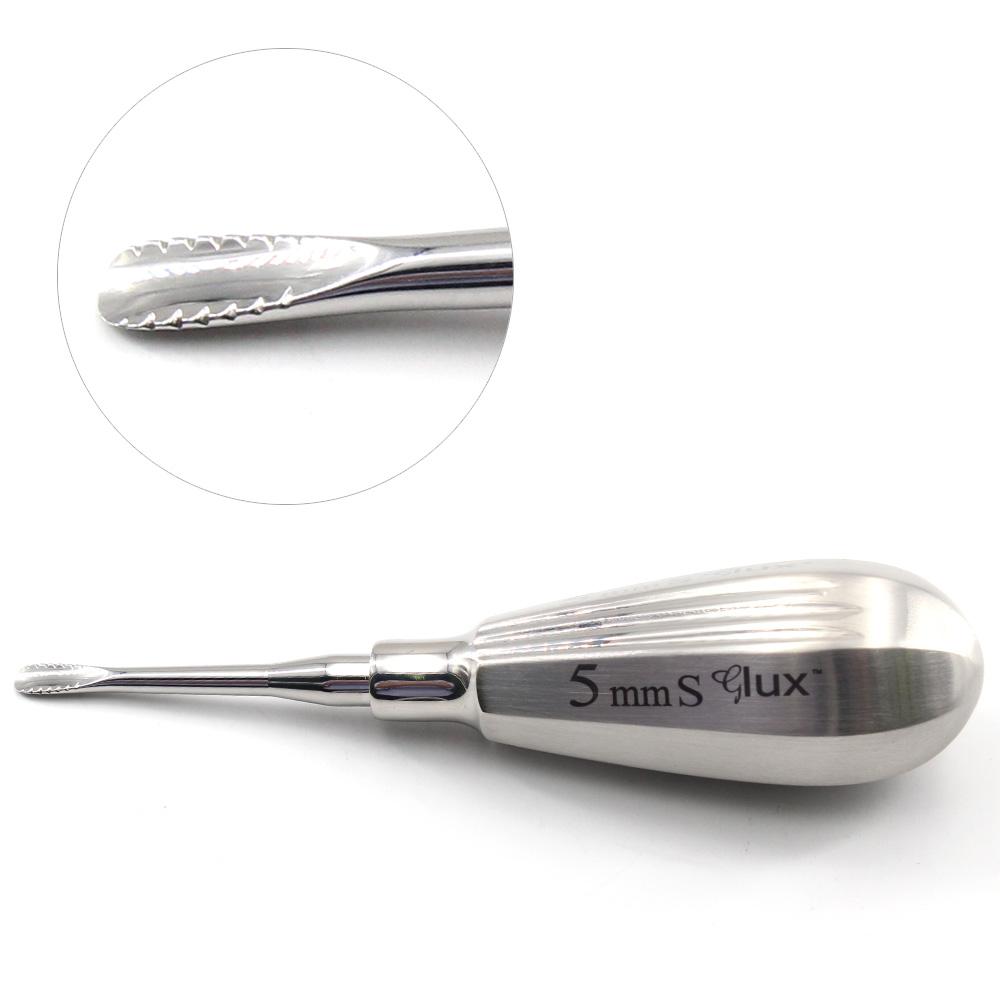 Glux Luxating 5mm Serrated, Short Handle