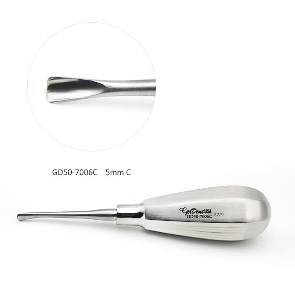 Glux Luxating 5mm Curved, Short Handle