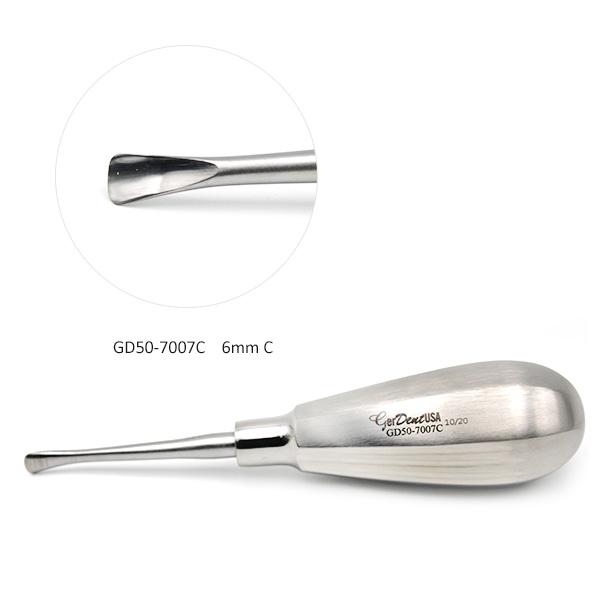 Glux Luxating 6mm Curved, Short Handle
