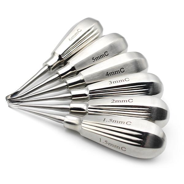 Glux Luxating Curved, Short Handle Set of 6
