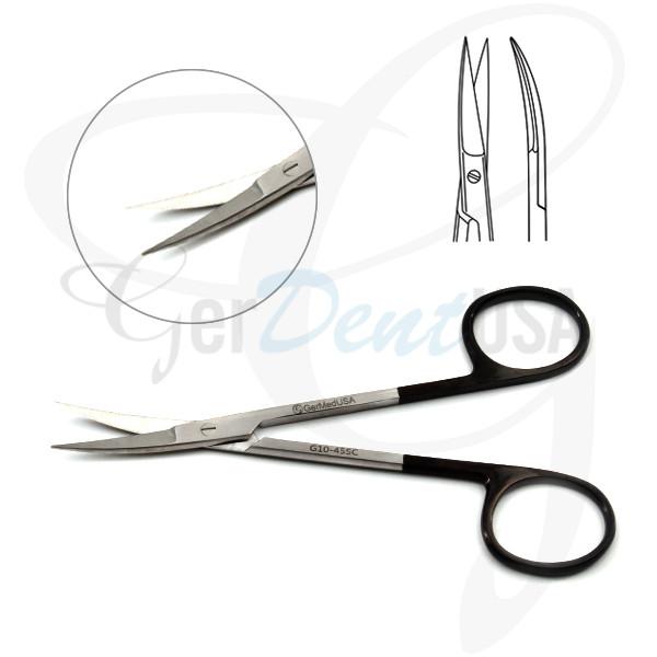 Iris Gum Scissors 11.5cm, Curved SuperCut