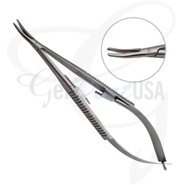 Castroviejo Needle Holders 5 1/2" Curved without Lock