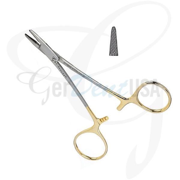 Baumgartner Needle Holders Serrated 5" Tungsten Carbide
