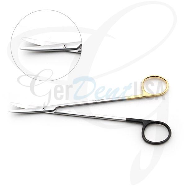 Metzenbaum Scissors 14cm (5 1/2") Curved Super Sharp, TC Insert Jaws