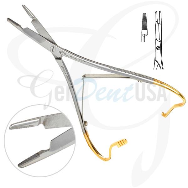 Mathieu Olsen Hegar Needle Holder 5 1/2" (14cm) Tungsten Carbide