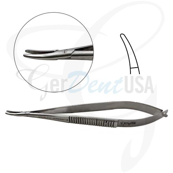 Castroviejo Needle Holders 5 1/2" Curved without Lock