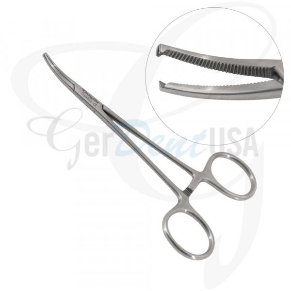 Halstead Mosquito Forceps 1x2 Teeth, 5" Curved