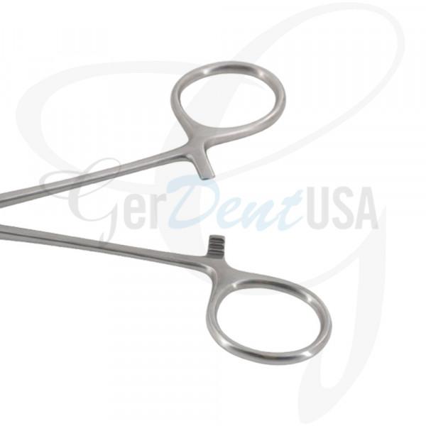 Halstead Mosquito Forceps 1x2 Teeth, 5" Curved