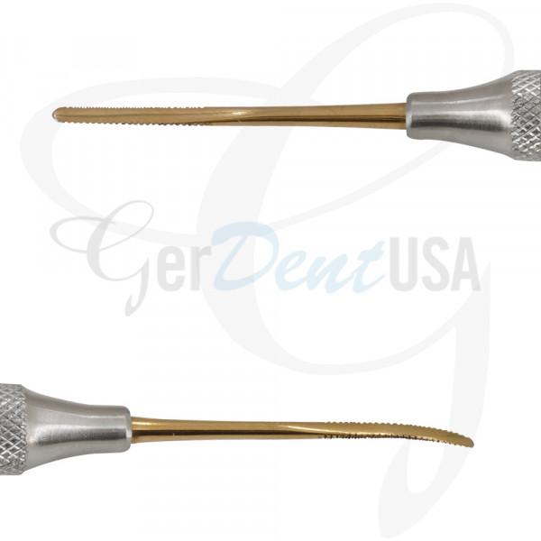 Periotome PPAEL Double Ended Serrated, Coated