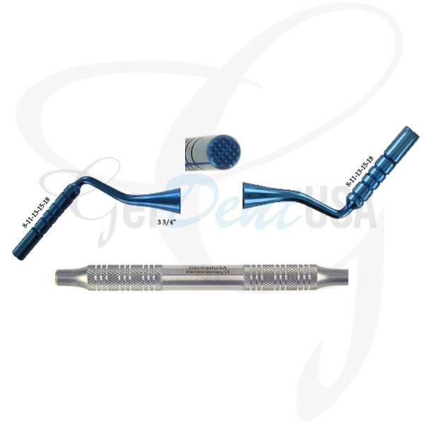 Implant Graft Packer 3 3/4mm 8-11-13-15-18 Serrated