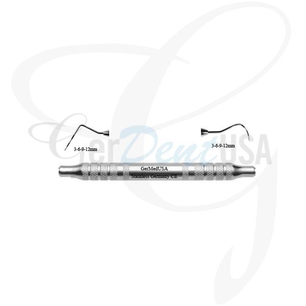 Probe Color Coded UT3/4 (3-6-9-12mm)