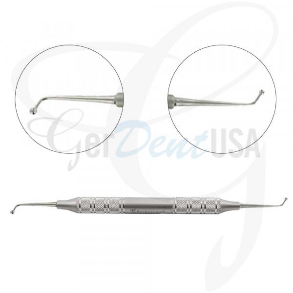 Ball Burnisher B18, 2.4mm/1.6mm