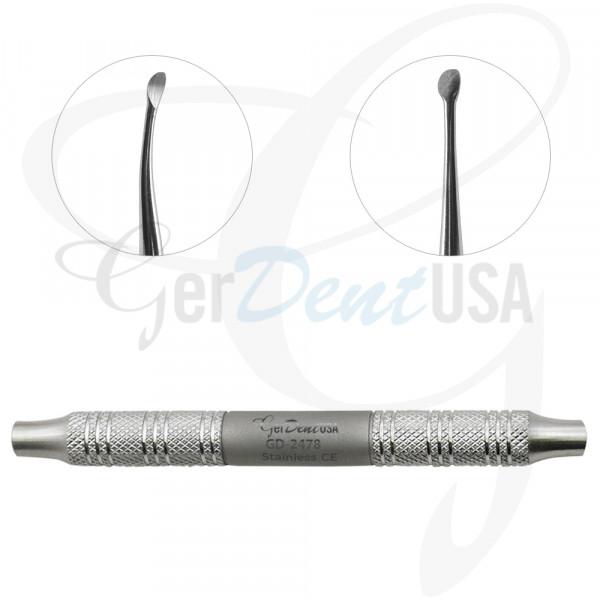 Miller Bone Curette #8 Double Ended - Straight Curved
