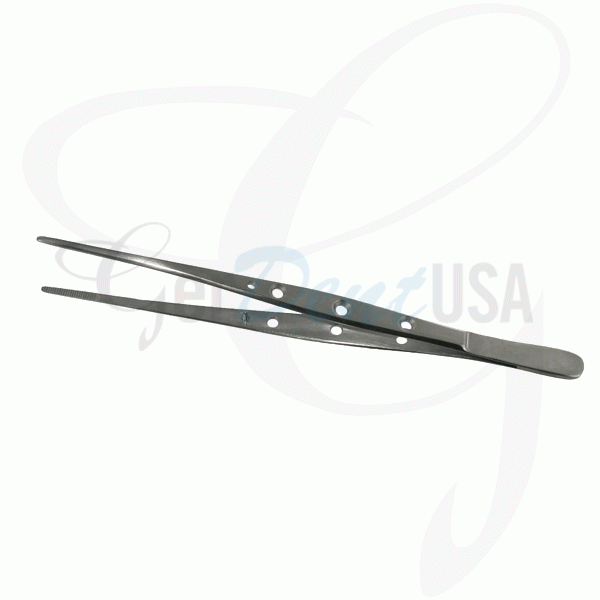 Semken-Taylors Tweezer Tissue Forceps 1X2 12.5cm Straight Tip