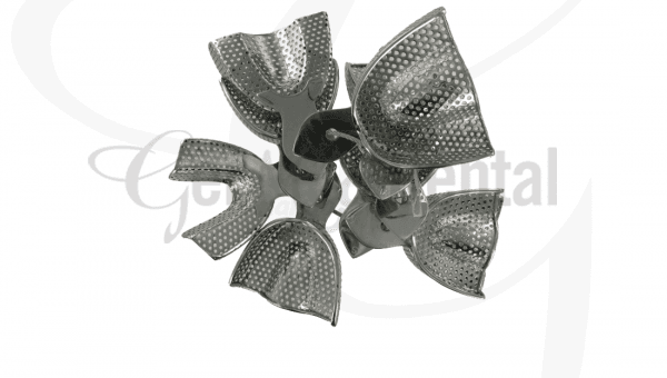 Impression Trays Perforated Set 10 Each Of XS-S-M-L-XL, Upper and Lower
