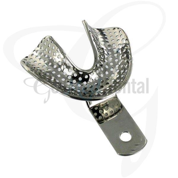 Impression Tray Perforated Denture, Lower XL