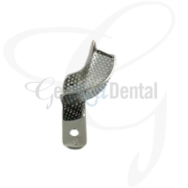Impression Trays Perforated, Set Of Right and Lower Left 60mm