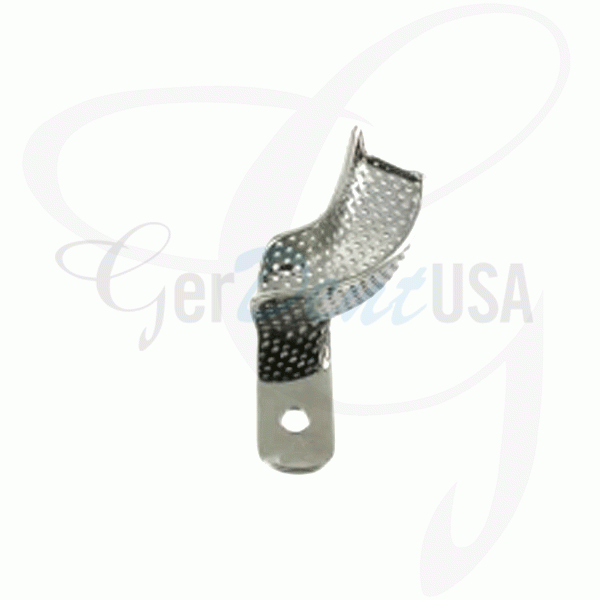 Impression Trays Perforated, Set Of Right and Lower Left 60mm