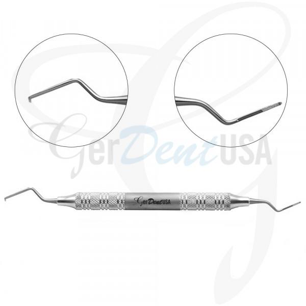 Buccal-Lingual Quetin Furcation Curettes 0.9mm Blade, QBL1
