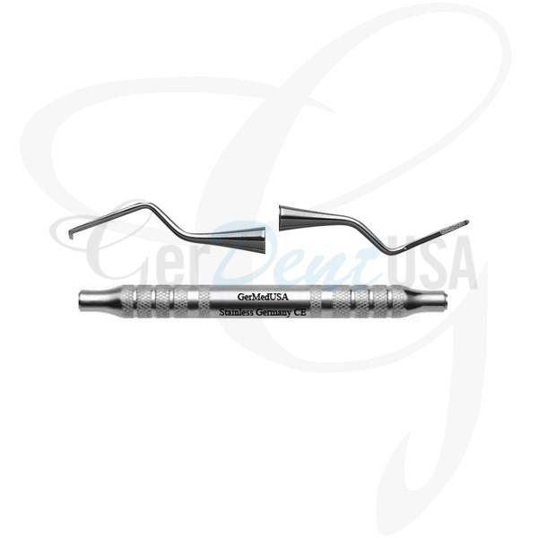 Buccal-Lingual Quetin Furcation Curettes 0.9mm Blade, QBL1