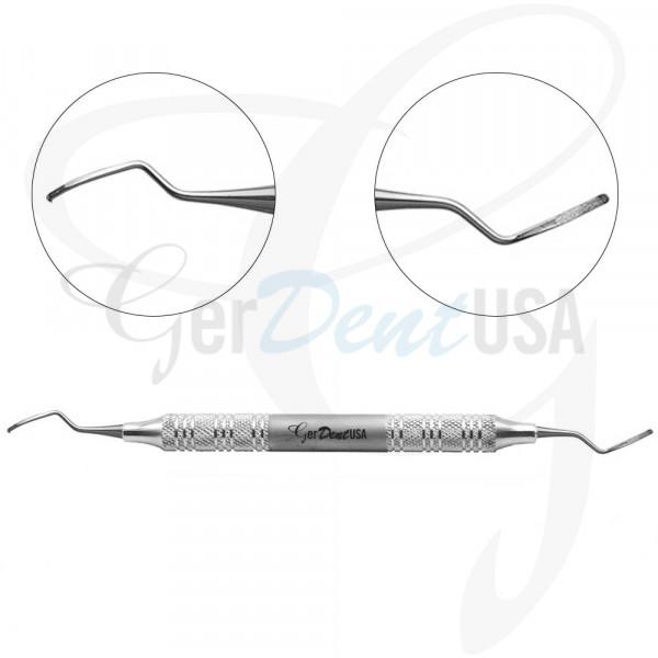 Buccal-Lingual Quetin Furcation Curettes 1.3mm Blade, QBL2