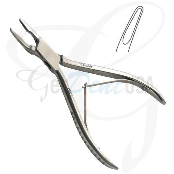 Friedman Rongeur 5 1/2" Slightly Curved, 4mm, Tip 45 Degree Angle